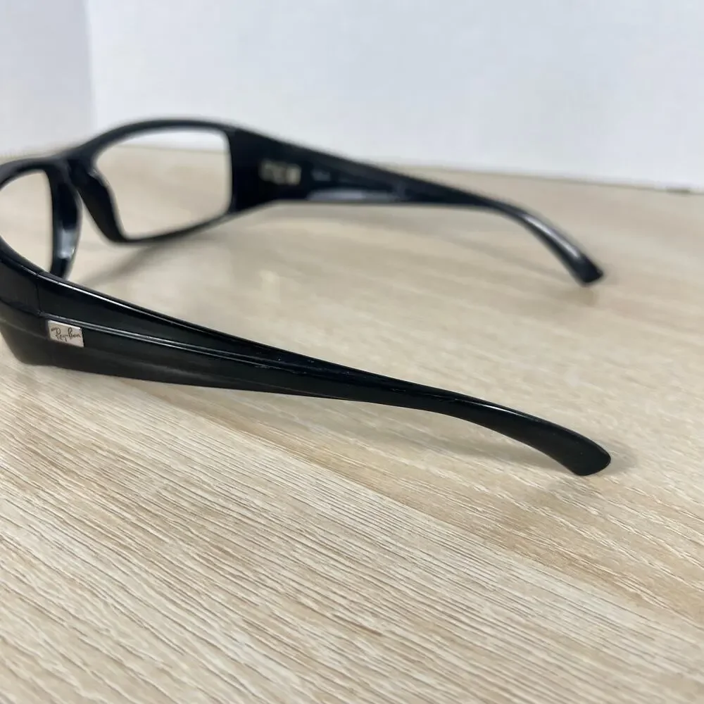 Ray-Ban RB4057 601/58 3P Sunglasses Black Wrap Predator Made in Italy